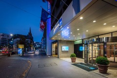 Exterior at dusk