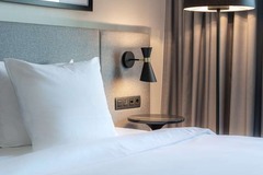 Guest room bed