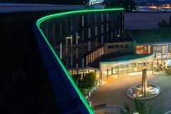 Exterior View at Night