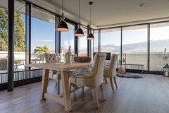 City Alp Dining Table with Champagne