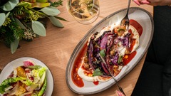 New Year Menu at Ottolenghi, at Mandarin Oriental, Geneva