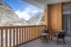 Gotthard Loft balcony