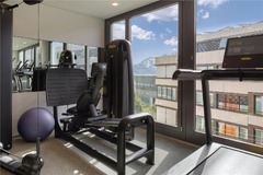 Fitness mountain view