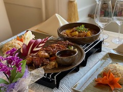 Tisch Essen Restaurant Sala Thai