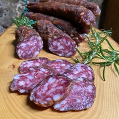 Fleisch & Spezialitäten, Gempeler Metzg, Vogellisi Trockenwurst, Adelboden
