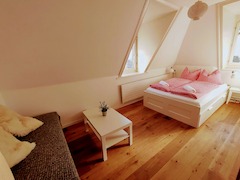 One of our comfy double rooms with private ensuite bathroom and shower