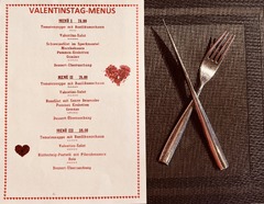 Valentinstag im Restaurant Sonne