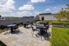 Courtyard and Rooftop Terrace