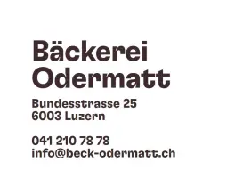 Odermatt Bäckerei Konditorei, 6003 Luzern