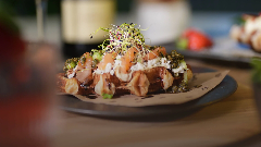 Croffle mit Lachs
