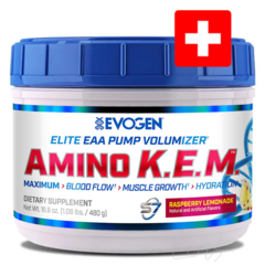 Evogen Amino K.E.M.: Optimale Aminosäuren für Erholung und Muskelwachstum | Sports Nutrition Schweiz