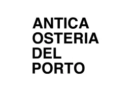 ANTICA OSTERIA DEL PORTO in 6900 Lugano: