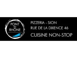 Pizzeria Pont du Rhône in 1950 Sion: